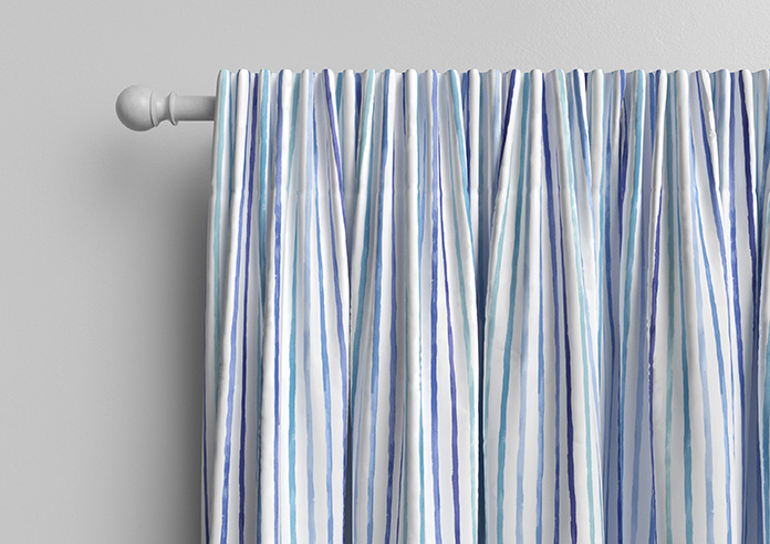 Vintage Stripe, Riviera - Made to Measure Curtains - Image 10